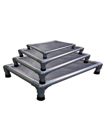 Metalen frame huisdier wieg bed voor honden aangepaste kleur en verhoogd comfort gegarandeerd