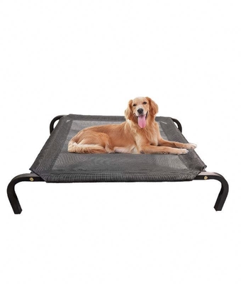 Metalen frame huisdier wieg bed voor honden aangepaste kleur en verhoogd comfort gegarandeerd