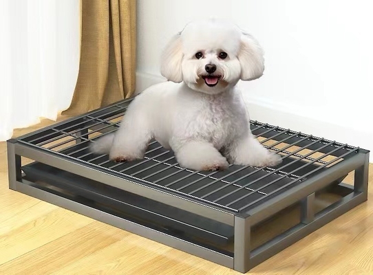 Extra groot plat hondentoilet Duurzaam en gemakkelijk te demonteren Geschikt voor grote honden