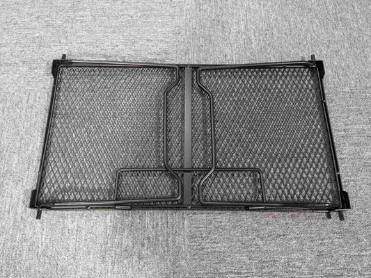 Gepersonaliseerd solide patroon vezel ademend mesh koeling huisdier bed wieg voor buiten ontspanning
