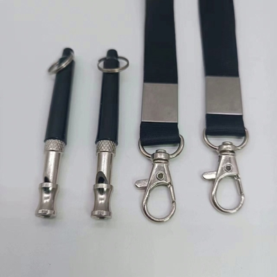 Huisdiertraining Luid hondenfluit met Lanyard Purple roestvrij staal Ultrasone anti blaffen