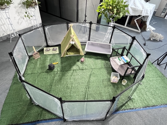 Indoor Heavy Duty Dog Exercise PlayPen Draagbare metalen hekpanelen voor energieke honden