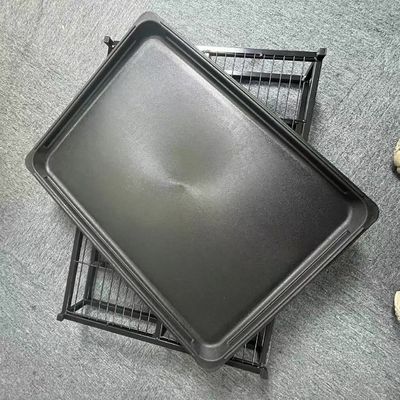 Niet-roestvrij staal gereedschap voor honden voor vierkant buis ijzeren draad Anti bedpan en urinebad