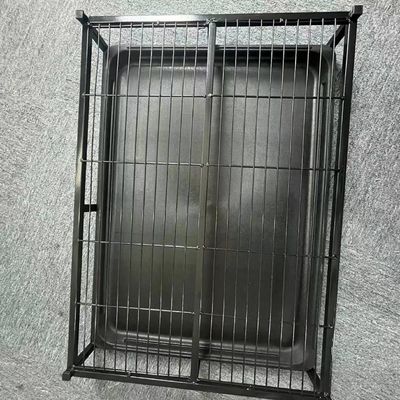 Niet-roestvrij staal gereedschap voor honden voor vierkant buis ijzeren draad Anti bedpan en urinebad