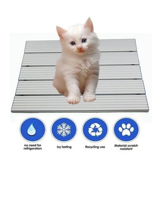 Aluminium legering Koelblok voor huisdieren Wasbare ijspad voor kleine dieren Katten en honden