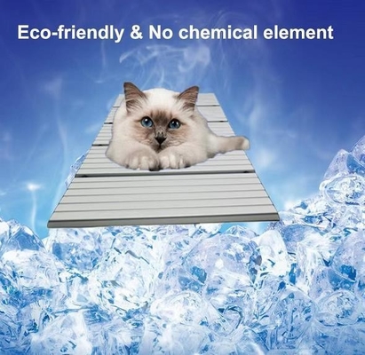 Aluminium legering Koelblok voor huisdieren Wasbare ijspad voor kleine dieren Katten en honden