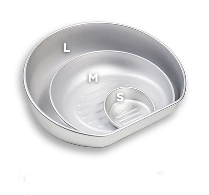 Handwas Groot huisdier Kattenpotten Pan Solid Patroon Handschoonmaak Kitty Kat Toiletdoos