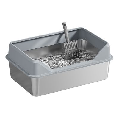 Laaddoos voor kattenbakken van roestvrij staal en kunststof Maine 20 GP 70 sets