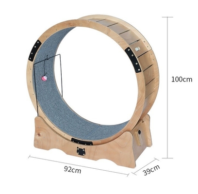 Kattenklimframe Fiberboard Kattenwiel loopband Stil oefening hardlopend speelgoed voor katten