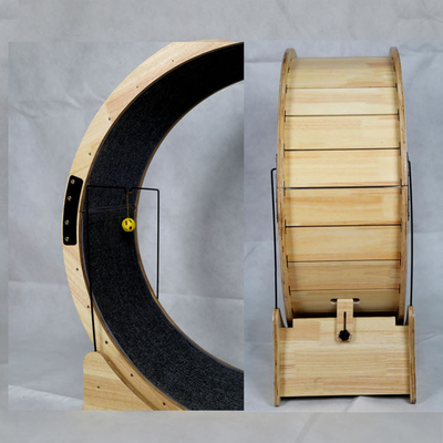 Kattenklimframe Fiberboard Kattenwiel loopband Stil oefening hardlopend speelgoed voor katten