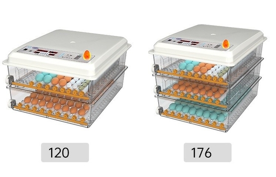 Incubator voor het uitpluimen van kippen, eenden, ganzen en duiven eieren
