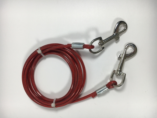 Huisdier tractie touw bevestiging stapel met borstel en 5mmx3m draad touw Shanghai / Nanjing Port