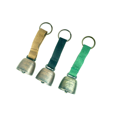 Product Outdoor Wandelen Kamperen Waarschuwing Beer Bell met Kleur Ribbon Waist en Dog Bell
