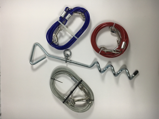 Huisdieren Outdoor Products Tie Out Stake voor honden Shipping Port Shanghai of Nanjing Port