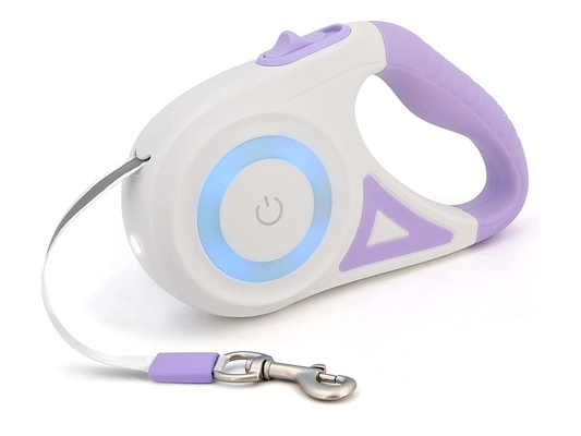 Custom Logo Automatisch Huisdier Hond Leash Leed met heldere LED-lichten en duurzaam materiaal