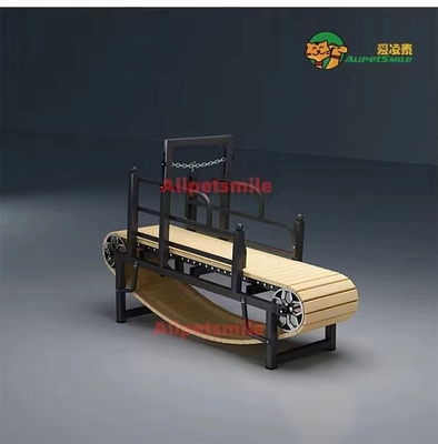 6063/6061/6005/6082/6060 Alloy Training Dog Treadmill met houten frame