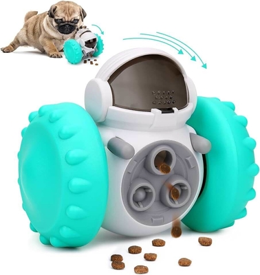 Huisdierenvoorzieningen Duurzame langzame lekkage voedsel dispenser voor katten en honden Balance auto speelgoed