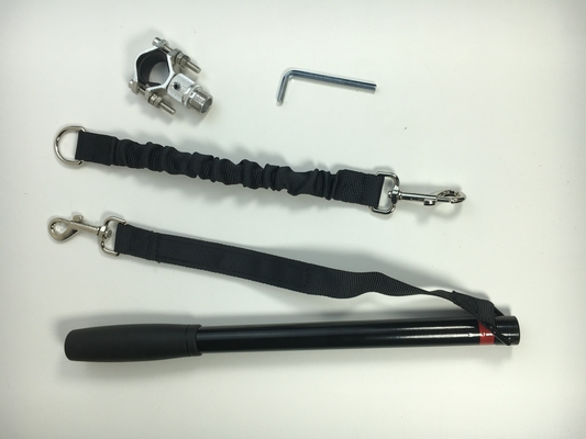 Stick 42.5cm touw 68cm Hands-free fiets hond lijn voor actieve en avontuurlijke honden