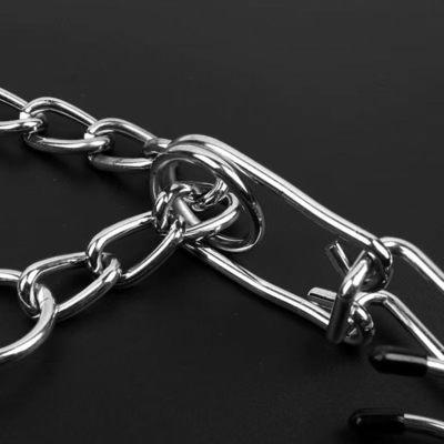 Ontwerp metalen afneembare honden training ketting kraag voor gepersonaliseerde trainingen huisdier