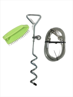 Outdoor Activities Hondenbinding Stake met 100-150kg/220-330lbs Leash Gewicht Capaciteit
