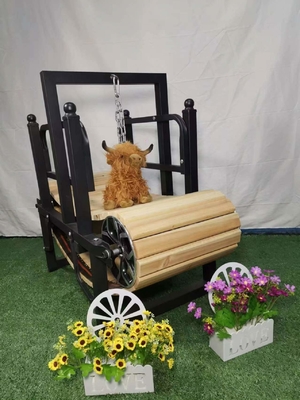 Hout aangepast logo Dieren loopband voor honden Huisdieren Aluminium loopband Wandelmachine