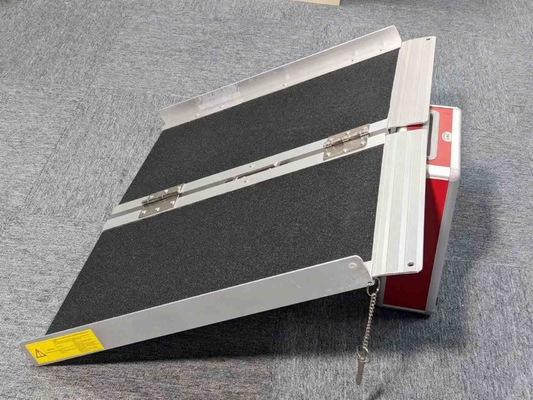 Lichte rolstoelbalk Niet-glijdende aluminiumbalk voor thuislading Capaciteit 600 lbs