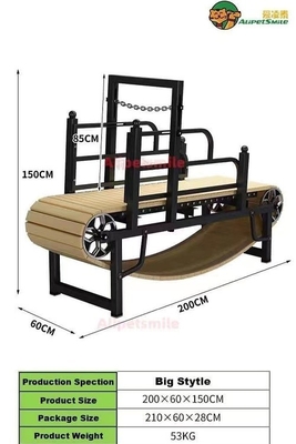 Laadhoeveelheden 40 HQ Laad van meer dan 23 ton Hondenmachine voor hondenopleiding in gym
