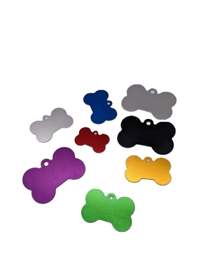 Multi-Color Dogs Tag Engraving Dog Tags in aluminiumlegering met gepersonaliseerd ontwerp