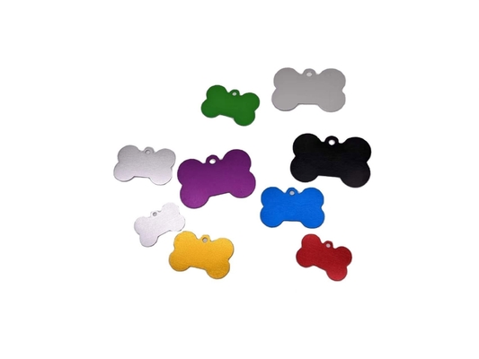 Multi-Color Dogs Tag Engraving Dog Tags in aluminiumlegering met gepersonaliseerd ontwerp