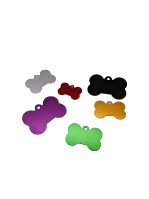 Multi-Color Dogs Tag Engraving Dog Tags in aluminiumlegering met gepersonaliseerd ontwerp