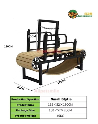 Hout en aluminium Pit Bull loopband Duurzame hardloopmachine voor actieve honden