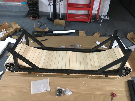 Hout en aluminium Pit Bull loopband Duurzame hardloopmachine voor actieve honden