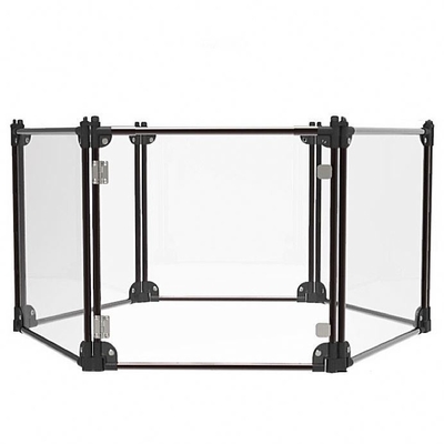 Indoor Outdoor Pet Playpen 8 panelen Draagbaar honden hek met hoge doorlaatbaarheid PC Board
