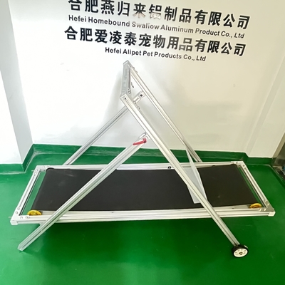 Indoor/outdoor hondenscootband Metalen staal Aluminium Slat Mill voor duurzame training