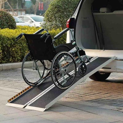 T3-T8 Temperature Electrophoresis Draagbare aluminium oprit voor rolstoelen Honden oprit Trappen