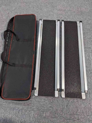 T3-T8 Temperature Electrophoresis Draagbare aluminium oprit voor rolstoelen Honden oprit Trappen