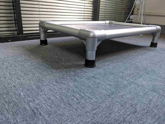 Vochtbestendig ademend hoger hondenbed Aluminium verwijderbaar wasbaar voor S/M/L/XL honden
