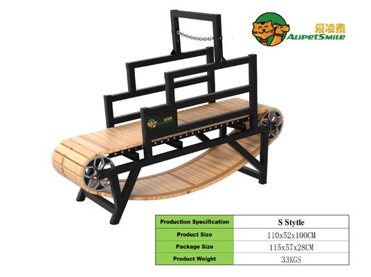 Outdoor trainingstreadmill voor grote honden scheepvaarthaven Shanghai of Nanjing haven
