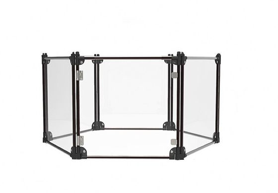 Grote transparante acryl afneembare veiligheidsspelruimte voor reptielen binnen hek voor katten en honden