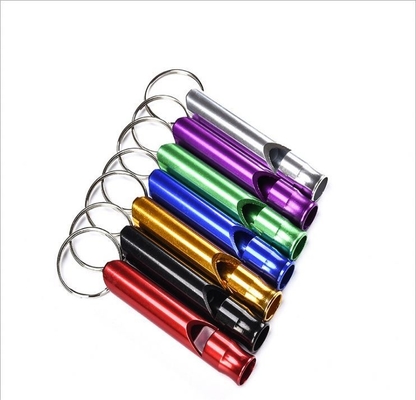 Sleutelhanger met aluminiumlegering voor het trainen van kleine dieren in groen materiaal