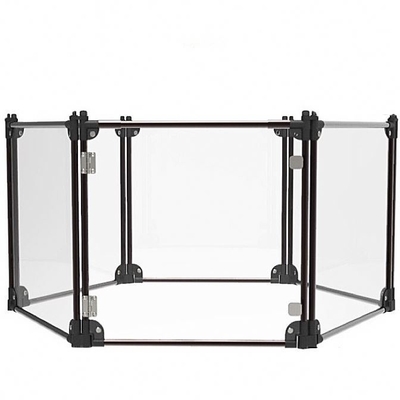 Dierenpatroon honden hek Perfect voor kamperen of binnenplaats 65cm hoog 8 panelen
