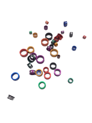 Aluminium identificatie ring voor papegaai-duifvoet Laadhoeveelheden 20 GP 10 ton