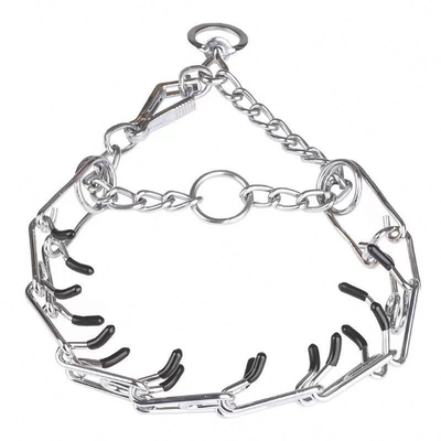 Klantgrootte Metal Afneembare hondentrainingsketen halsband met gepersonaliseerde training
