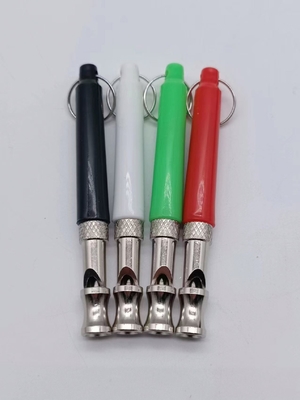 Stop met blaffen met onze 8cm * 0.8cm roestvrij staal ultrasoon hond fluit kleine dieren