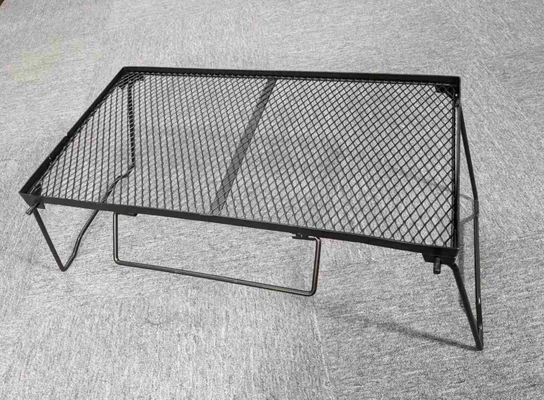 Draagbaar metalen hoger hondenbed ademend gaas luxe huisdierbed met opvouwbaar ontwerp