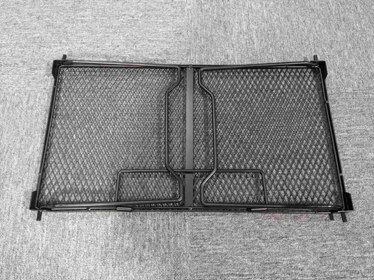 Draagbaar metalen hoger hondenbed ademend gaas luxe huisdierbed met opvouwbaar ontwerp