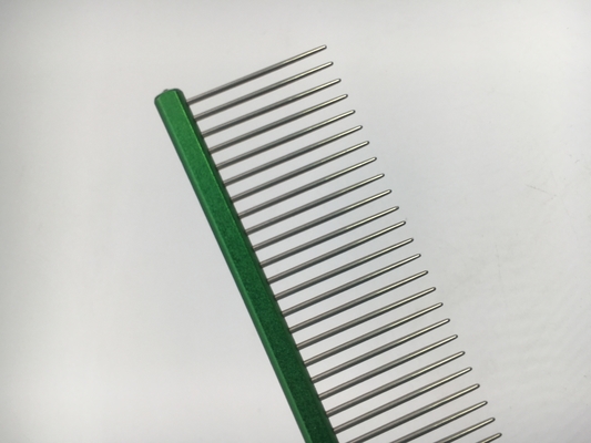 Grooming Tools Roestvrij staal Huisdier Kam Kat Hond Kam Open Knot Kam Gepersonaliseerd Logo