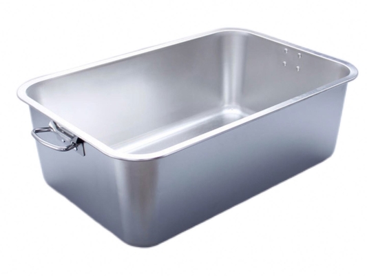 45x30x10cm Grootte Wasbare kattoiletdoos voor het reinigen van huisdieren Roestvrijstalen materiaal