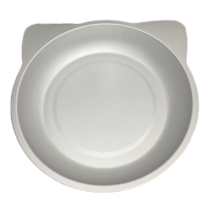 Handwas Ronde komvormig kattennest Aluminiummateriaal voor uw harige metgezel