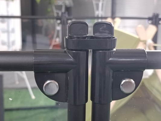Aluminium vouw hek voor honden aanpasbaar patroon en ademend